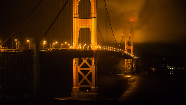 Foggy Golden Gate Bridge